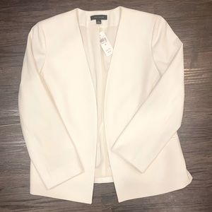 Ann Taylor: white blazer